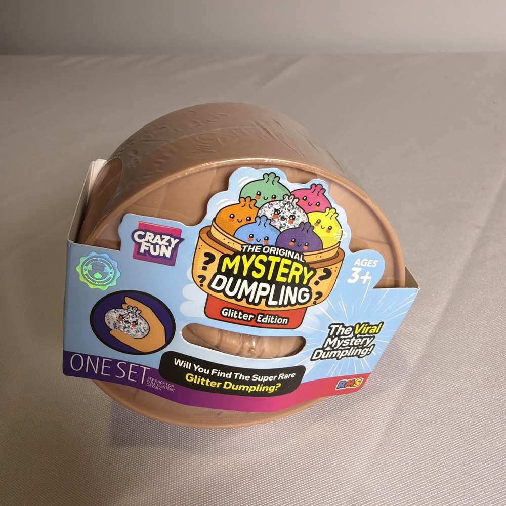 The Original Mystery Dumpling Crazy Fun Five Below Glitter Dumpling RMS NEW